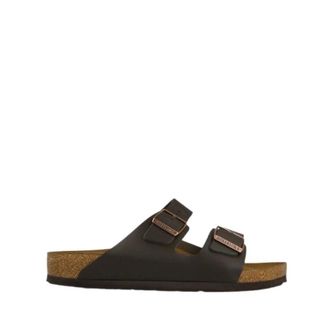 Birkenstock Arizona Natural Leather Sandalen - Dames - Sandalen - Bruin - 40 EU - Leer - Schoenen