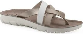 White Mountain Bertina Sandal in White Taupe Gold at Nordstrom Rack, Size 9.5