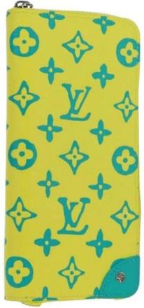 Louis Vuitton Pre-owned Lange Portemonnee - Heren - Vintage Accessoires - Geel - ONE Size - Vintage