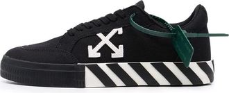 Off-white Vulcanized Low Canvas Black White OMIA085C99FAB0011001