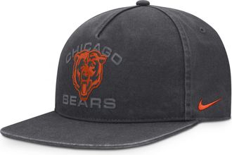 Nike Chicago Bears Primetime Pro Nike Mens NFL Adjustable Hat in Grey | NF5706F7Q-6CZ