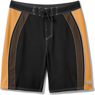 Quiksilver Mercury 21 Board Shorts in Orange/Black at Nordstrom, Size 36