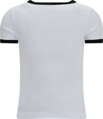 Kenzo Womens T-Shirt Boke Flower 2.0 White Cotton T-Shirts & Jerseys