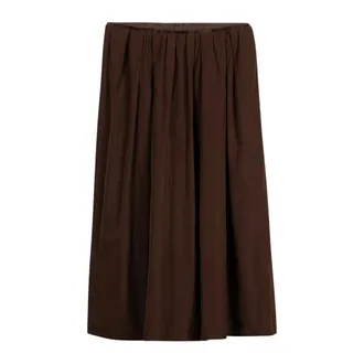 Luisa Cerano Rokken, Dames, Bruin, L, Polyester, Taffeta Rok