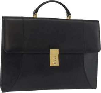 Bally Pre-owned Handbags, female, Black, Size: ONE SIZE Pre-owned Business Bag