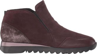 Munro Womens Danika Ankle Bootie In Wine Suede