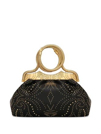 Okhtein Bangle shopper met studs - Zwart