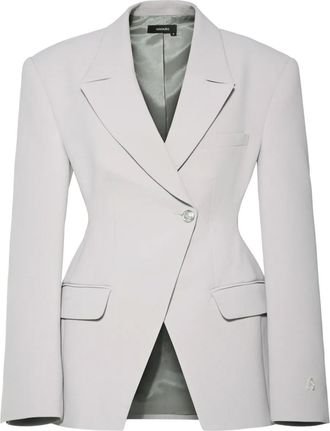 Anouki Blazer met gekerfde revers - Grijs