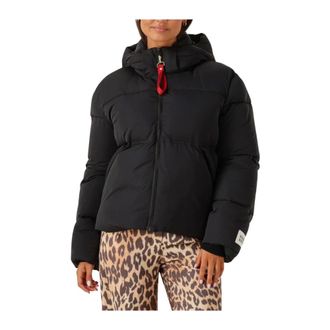 Harper & Yve Jassen, Dames, Zwart, XL, Wol, Stijlvolle leren jas voor dames