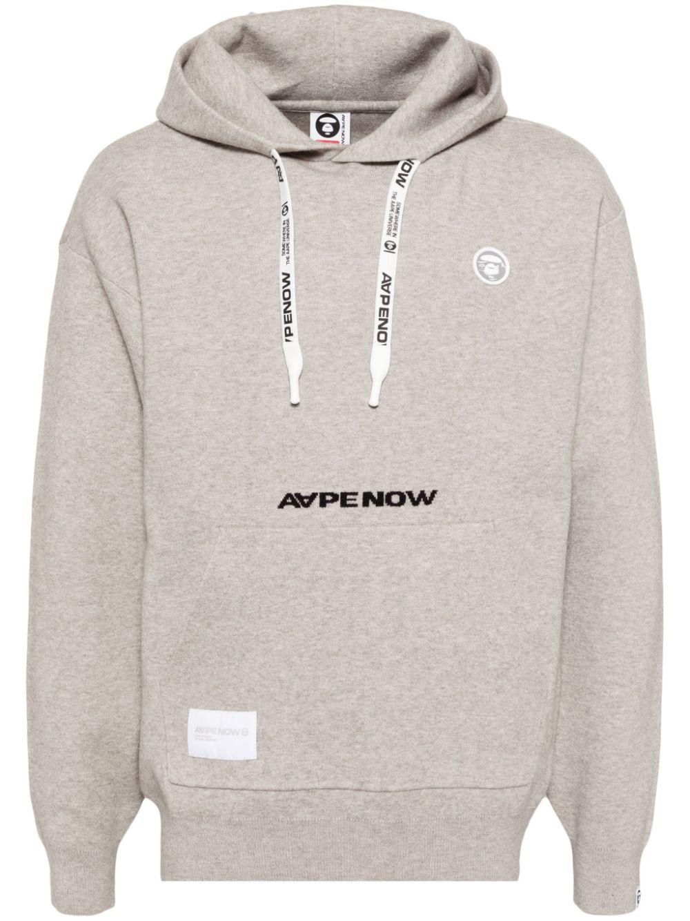 New AAPE By A Bathing Ape Men's Neck Sweatshirt Drip store Graphic Large