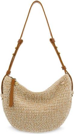 The Sak Tess Shoulder Bag Hand Crochet in Bamboo Static at Nordstrom