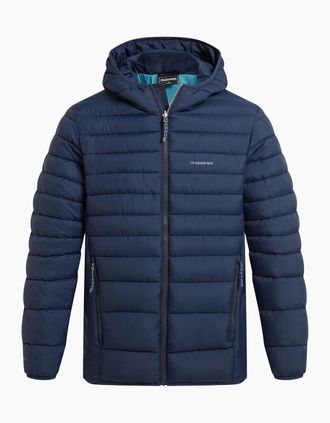 Craghoppers Mens Craghoppers Mens Compresslite IX Hooded Padded Jacket - Navy - Size: 38/Regular