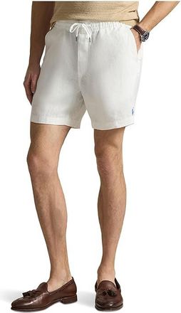 Polo Ralph Lauren 6 Polo Prepster Linen Shorts Mens Shorts White : 2XL 6