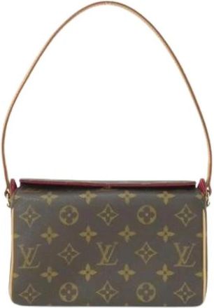 Louis Vuitton Pre-owned Vintage Handtas - Dames - Vintage Schoudertas - Bruin - ONE Size - Vintage