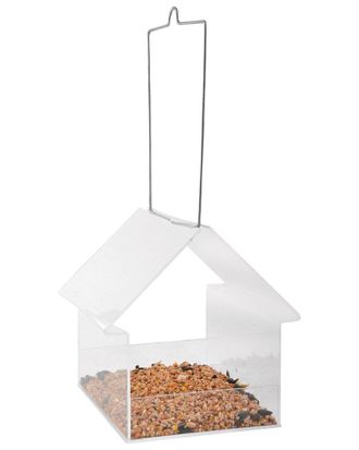 Esschert Design Acrylic Hanging Bird Table House