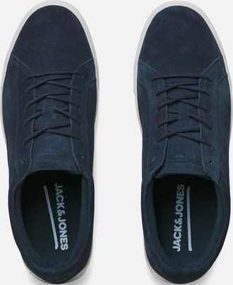 Jack & Jones Jack & Jones Mens Galaxy Suede Mens Trainers - Navy - Size: 12