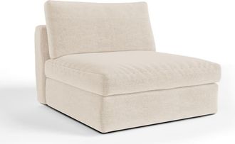 Sia Home Sill&oacute;n tejido tramado tacto suave beige