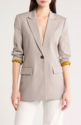Derek Lam Nico Single Breasted Jacket in French Grey at Nordstrom Rack