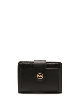Michael Michael Kors Portemonnee met logoplakkaat - Zwart