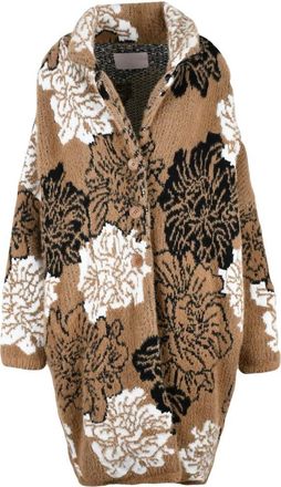Circus Hotel Wool Coat - Beige/Brown