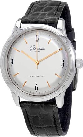Glashütte Original Glashutte Sixties Automatic Silver Dial Mens Watch 1-39-52-01-02-04