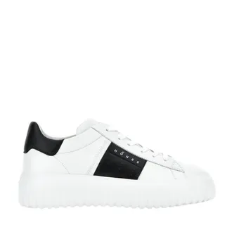 Hogan H-Stripes - Heren - Schoenen - Wit - Maat: 42 1/2 EU Zijde