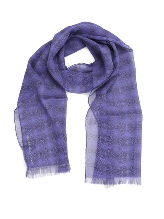 MARIA ENRICA NARDI Silk georgette Kim scarf