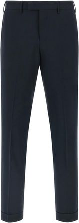 Pantaloni Torino Blue Slim Flat Front Pants