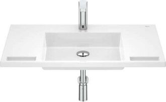 Roca Lavabo Mural Stonex 850x550 Access Con Juego Fijaci&oacute;n Blanco.-roca: Dise&ntilde;o, Innovaci&oacute;n Y Calidad