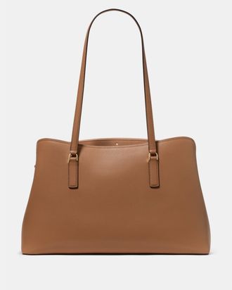 Kate Spade New York Womens Thompson Street Commuter Tote Bag - Brown - One Size