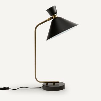 AM.PM Tafellamp in verouderde messing, Zoticus