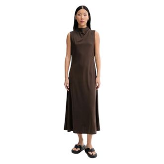 Marc O'Polo Dames, Jurken, Bruin, Maat: XS