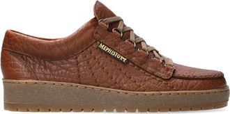 Mephisto Klassieke Veterschoen voor Heren - Heren - Veterschoenen - Bruin - 46 EU - Leer - Schoenen