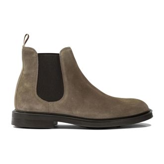 Rolando Sturlini Chelsea Boots, male, Brown, Size: 11 1/2 US Brown Ankle Boots for Men