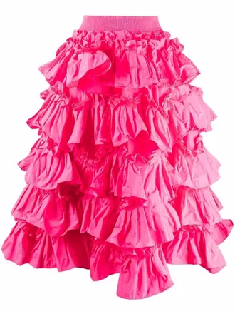 Red Valentino Gonna svasata - Rosa