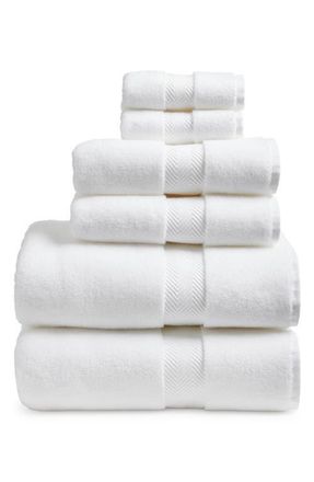 Nordstrom Organic Hydrocotton 6-Piece Towel Set $144 Value in White at Nordstrom, Size 6 Piece Set