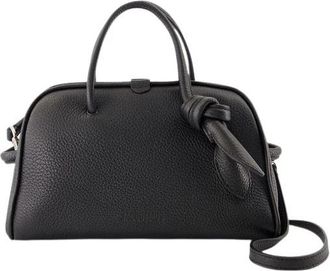 Jacquemus Zwarte leren Turismo Portemonnee - Dames - Handtassen - Zwart - ONE Size - Leer - Tassen