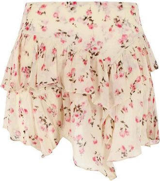 Isabel Marant Lolita Beige Viscose Skirt