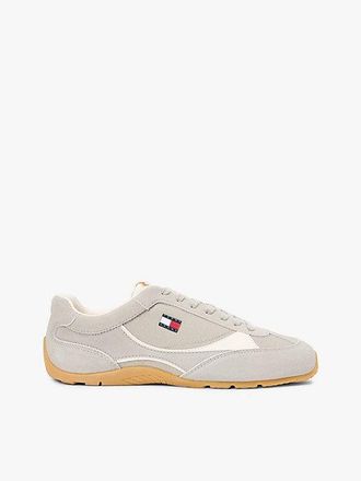 Tommy Hilfiger Suede Mixed Texture Archive Runner Trainers