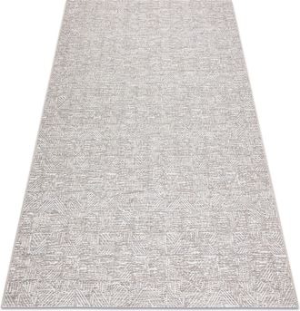 RugsX Rugsx - Alfombra Color 47373560 Sisal Laberinto Beige Beige 160x230 Cm