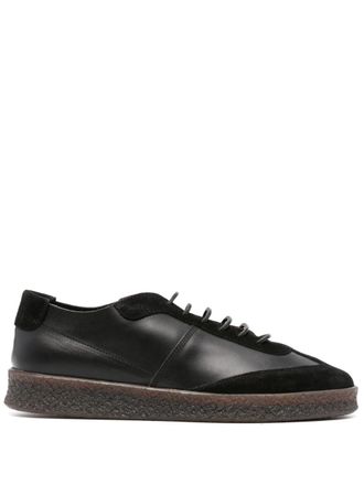 Buttero logo-embossed leather Derby shoes - men - Calf Leather/Rubber/Calf Leather - 39 - Black
