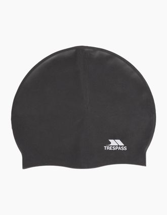 Trespass Unisex Adult Denon Swim Cap - Black - Size: ONE size
