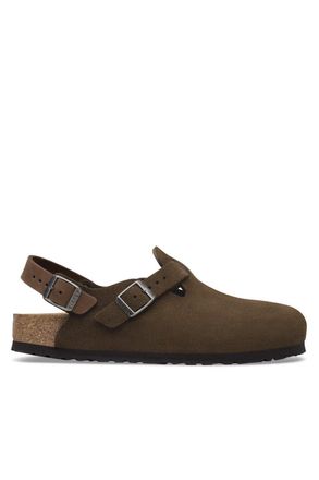 Birkenstock Tokio Suede Leather Size: 44, colour: BROWN