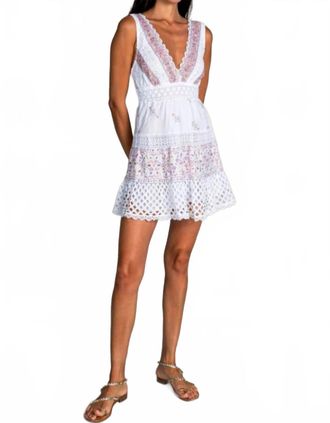 Temptation Positano Brownie Short Dress In Lilac