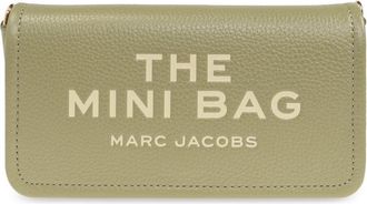 Marc Jacobs Schoudertas The Mini Bag - Dames - Schoudertassen - Groen - ONE Size - Leer - Tassen