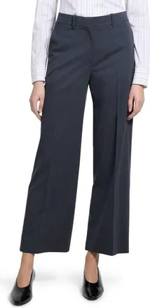 Theory Stretch Wool Pants in Lake Melange at Nordstrom, Size 12