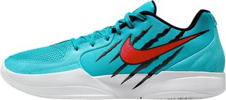 Nike Ja 2 Scratch Basketball Shoes (HQ1759-400, Rapid Teal/Black/Ale Brown/University Red), Rapid Teal/Black/Ale Brown/University Red, 7