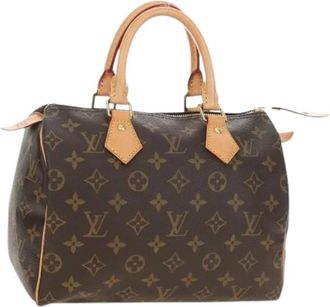 Louis Vuitton Pre-owned Speedy 25 Hand Bag - Dames - Vintage Handtas - Bruin - ONE Size - Vintage
