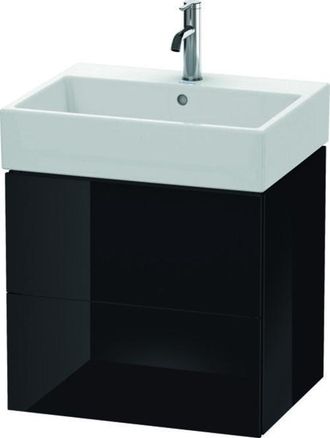 Duravit Duravit - Mueble Bajo Encimera L-cube, De Pared, 2 Cajones, 58,4 X