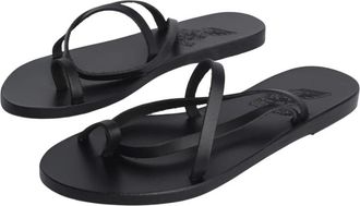 Ancient Greek Sandals Apli Eleftheria Sandaal - Dames - Sandalen - Zwart - 36 EU - Leer - Schoenen